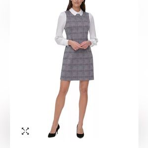 Tommy Hilfiger Plaid A Line dress